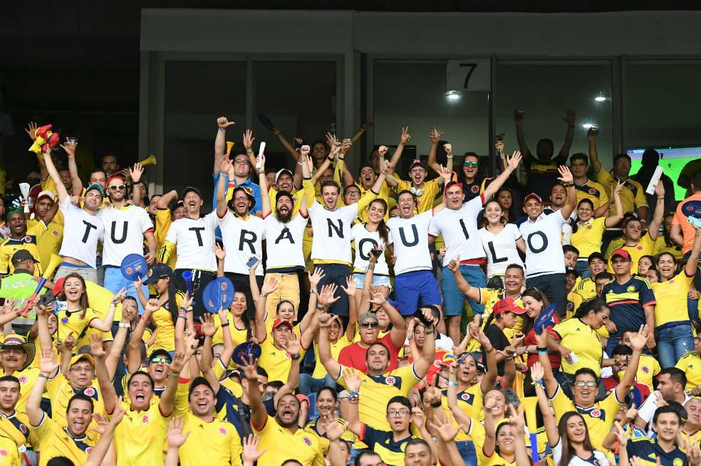 La selección colombiana de fútbol buscará la clasificación a su sexto Mundial de Fútbol. / AFP