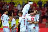 Sevilla ganó y subió un puesto en la Liga de España