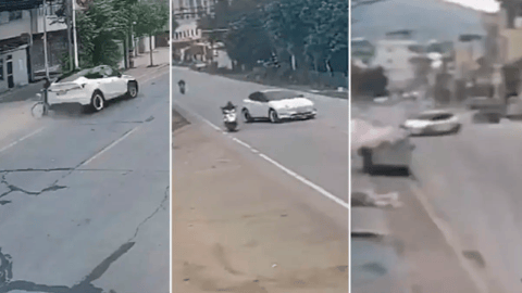 Vehículo Tesla se sale de control y deja a dos personas muertas en China
