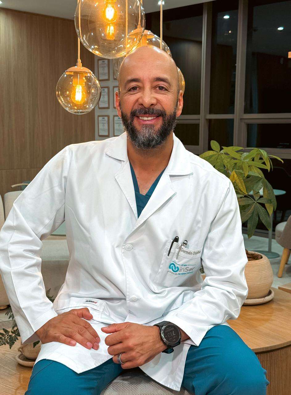 Germán David Ospina, médico ginecólogo especialista en reproducción humana y director médico de Inser Bogotá.