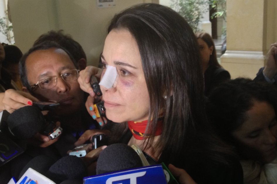 La diputada venezolana María Corina Machado.