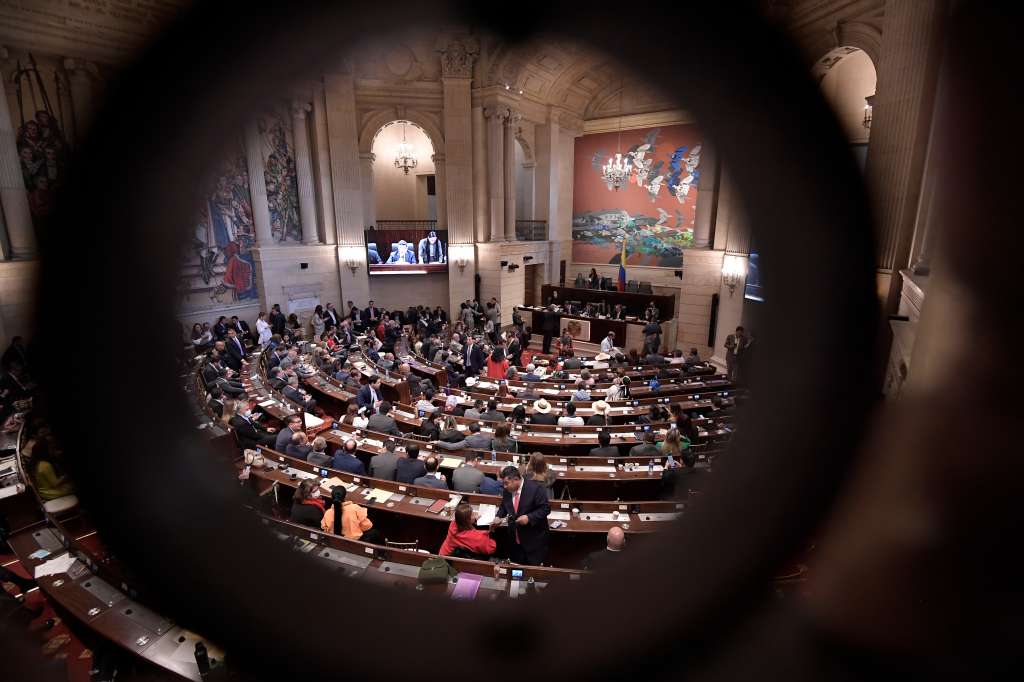 Sesión del Congreso, para la elección y posesión de los Magistrados del Consejo Nacional Electoral (CNE): Jaime Lacouture; Cristian Ricardo Quiroz; Martiza Martínez; Fabiola Márquez; Benjamín Ortiz; Alba Lucía Velásquez; Álvaro Hernán Prada; Altus Alejandro Baquero y César Augusto Lorduy.