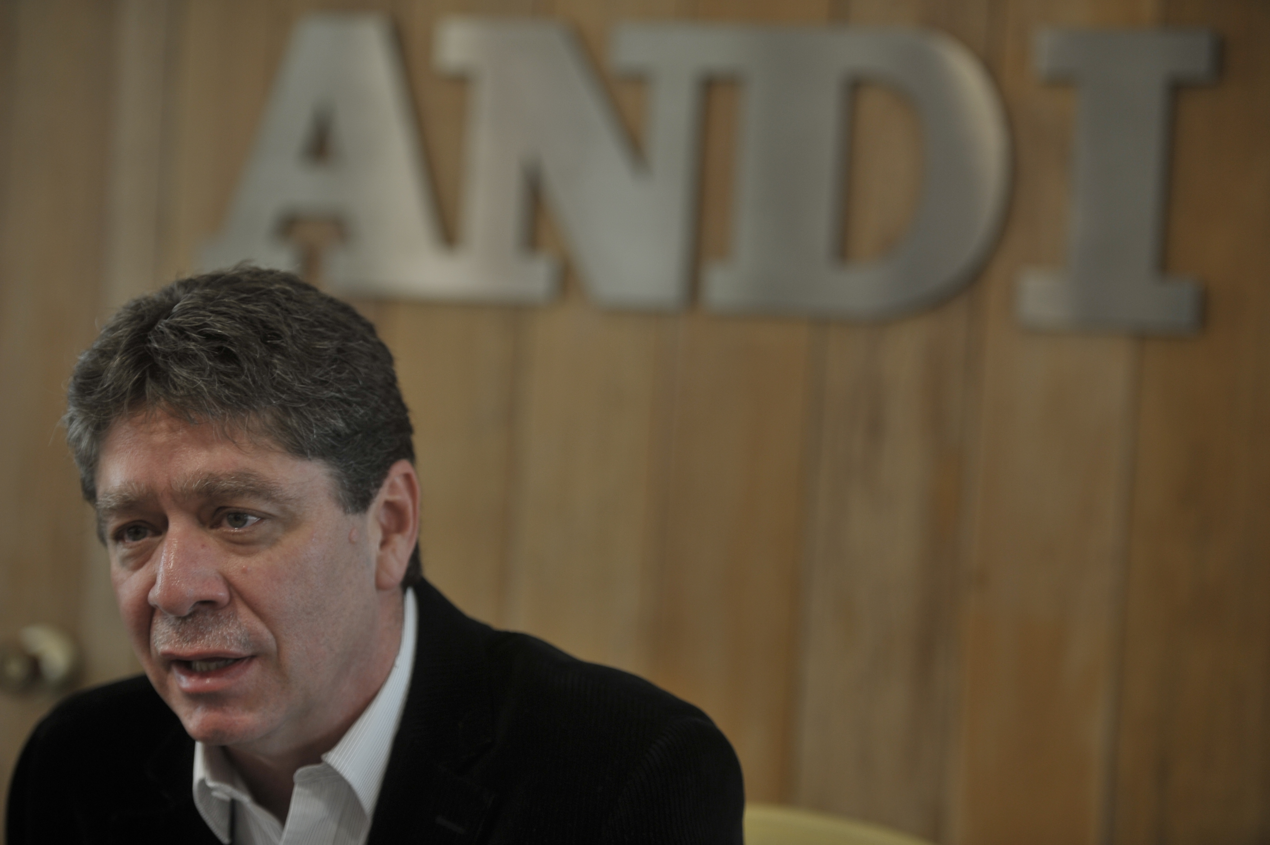 Presidente de la ANDI, en rueda de prensa.
