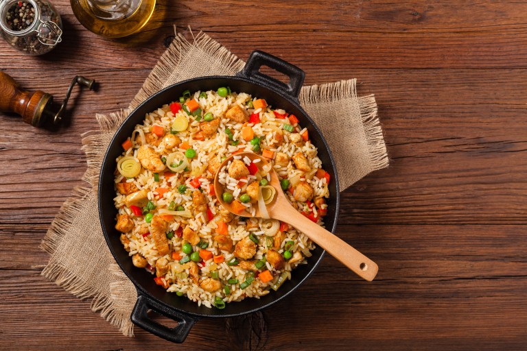 Aprovecha el arroz que te sobró y prepara esta rica receta