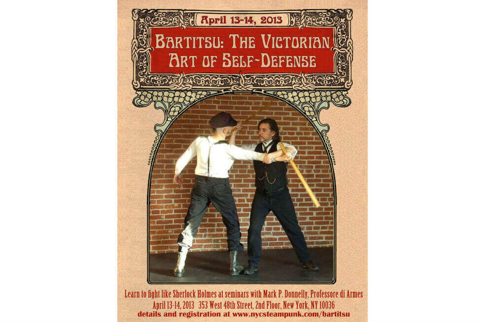 Manuel del arte del Bartitsu, antigua ciencia del combate de la época victoriana, inmortalizada por Arthur Connan Doyle en el capítulo "La casa vacia", de Sherlock Holmes. / Cortesía