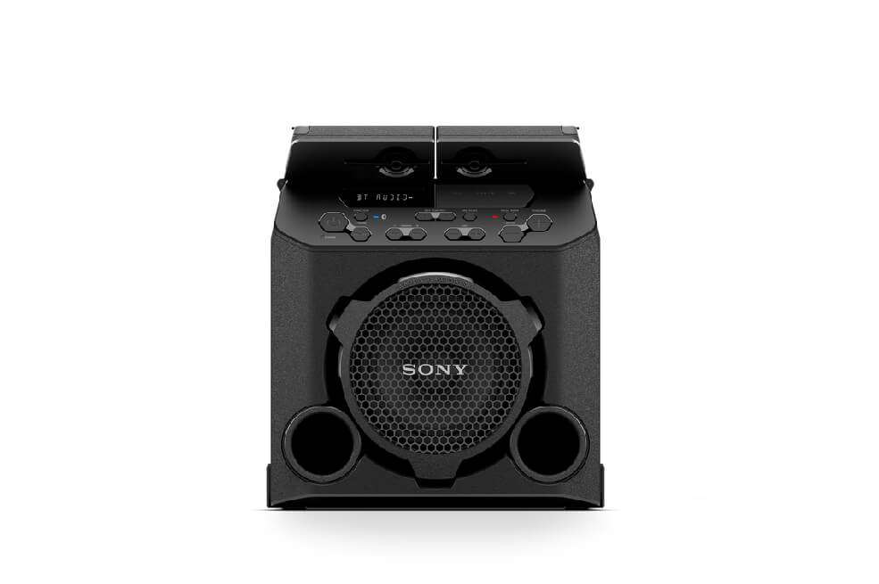 Parlante Sony PGK-GT10 con las alas desplegables cerradas. / Cortesía Sony