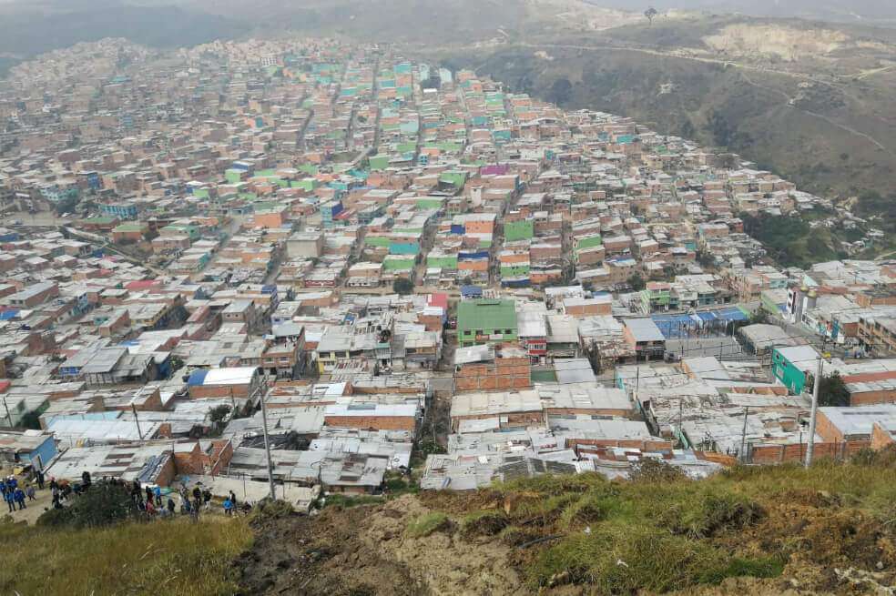 No es la primera vez que se presenta una emergencia de este tipo en el sector. / Cortesía de la Caja de la Vivienda Popular
