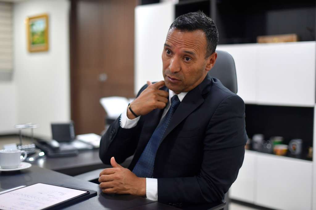 Ministro de Defensa, en entrevista.