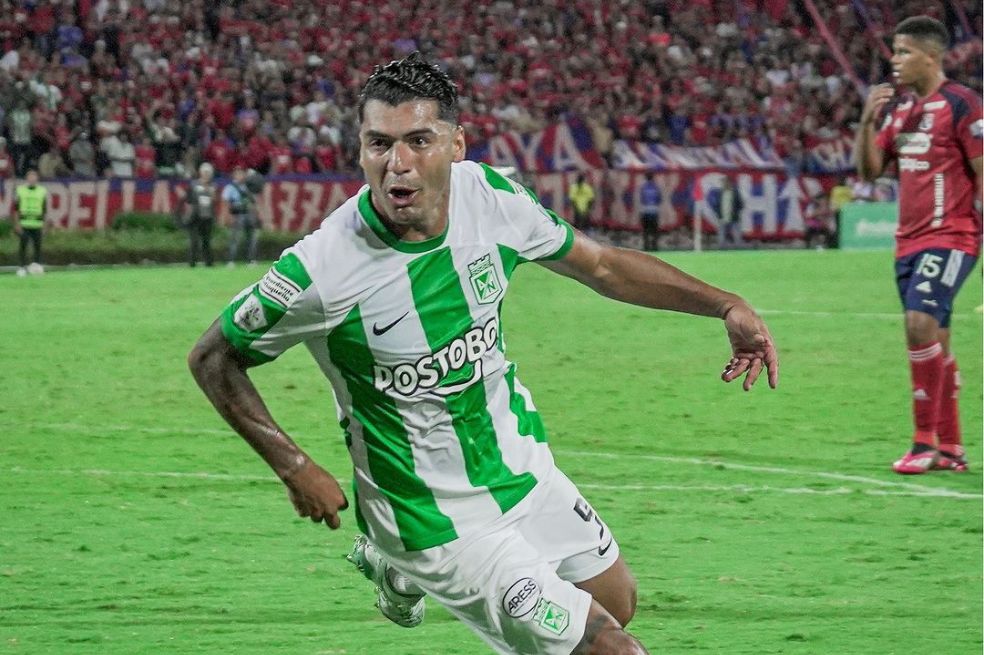 Jefferson Duque marcó dos goles y dio una asistencia en el Clásico Paisa.