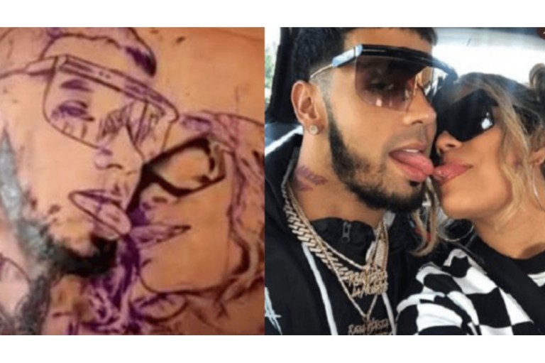 ¿Todavía la quiere? Anuel asegura que no se ha borrado el tatuaje de Karol G