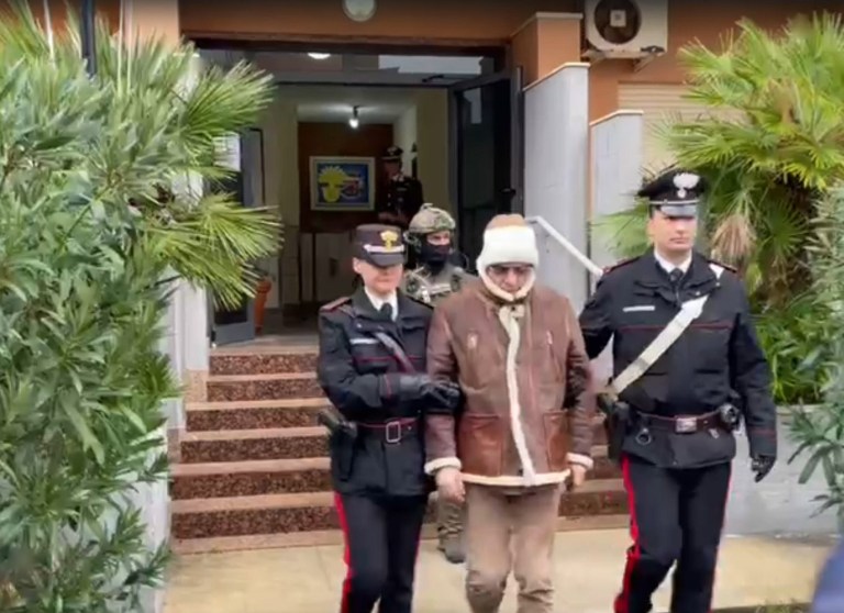 Detienen al “padrino” de la mafia italiana tras 30 años prófugo