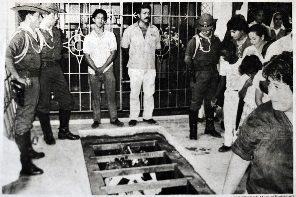 Tumba de monseñor Jesús Emilio Jaramillo Monsalve, en la catedral de Arauca. / Manuel Rodríguez.