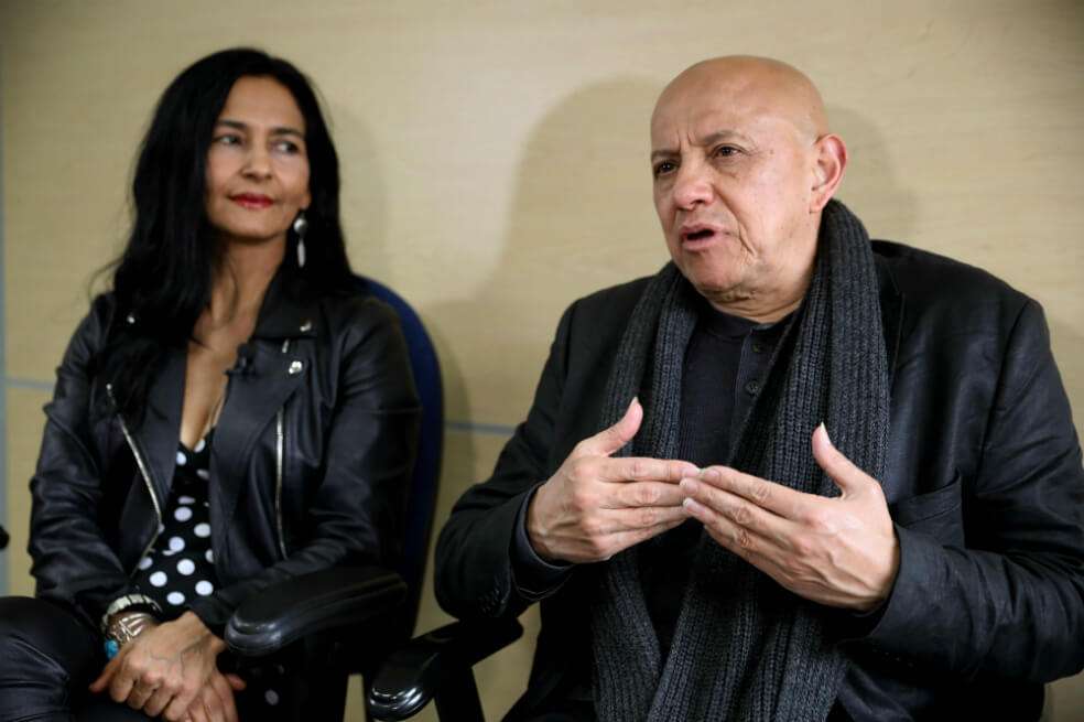 Carlos "Cuco" Rojas y Ana Veydó lideran la propuesta llanera del colectivo Cimarrón. / EFE