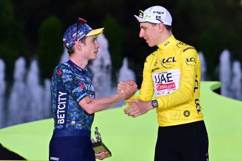 Dauphiné: Pogacar y Vingegaard se miden el aceite antes del Tour de Francia