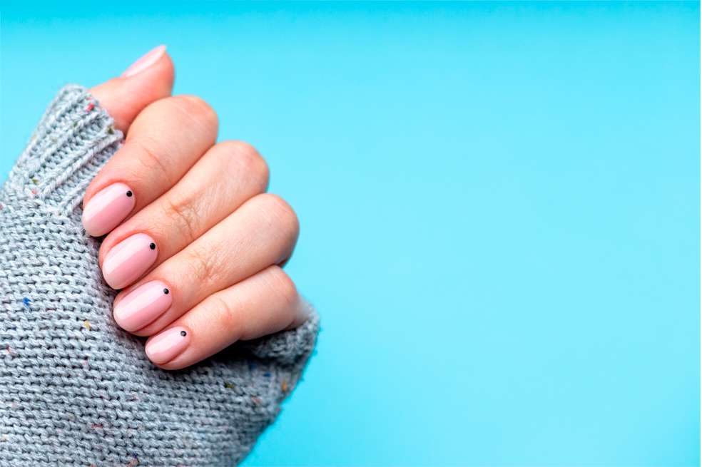 diseño de uñas fáciles para hacer en casa, decorado de uñas