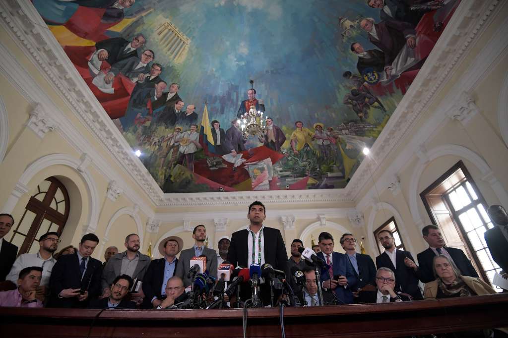 Radicación de este proyecto ante el Congreso de la República.