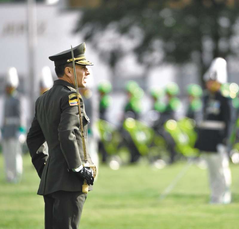 El general Sanabria Cely, fue designado hace pocos días por el gobierno de Gustavo Petro como el nuevo director de la Policía. / Óscar Pérez
