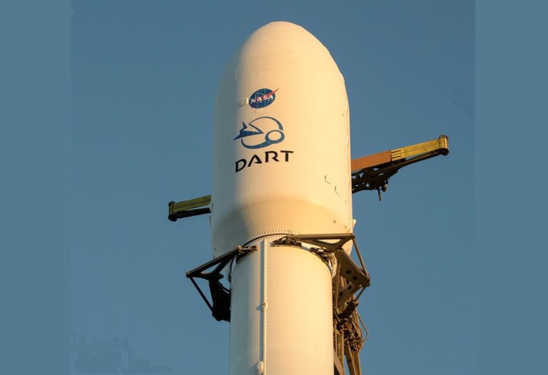 Las imágenes que dejó el despegue de la primera misión de defensa planetaria