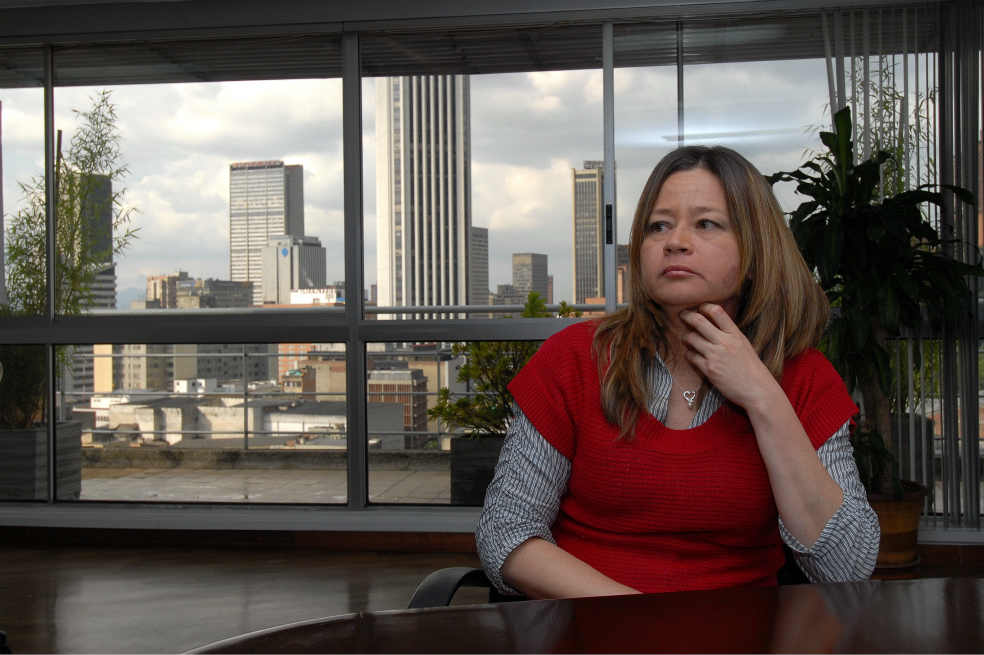 María Fernanda Rojas decide el futuro de la carrera Séptima. / Luis Ángel - El Espectador