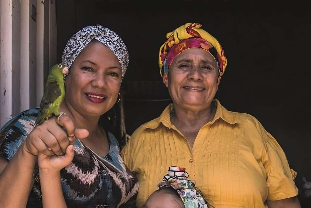 Zoraida "Chori" Agamez y Heidy Pinto