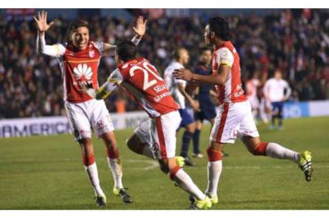 Santa Fe, con ventaja ante Nacional de Uruguay en Sudamericana