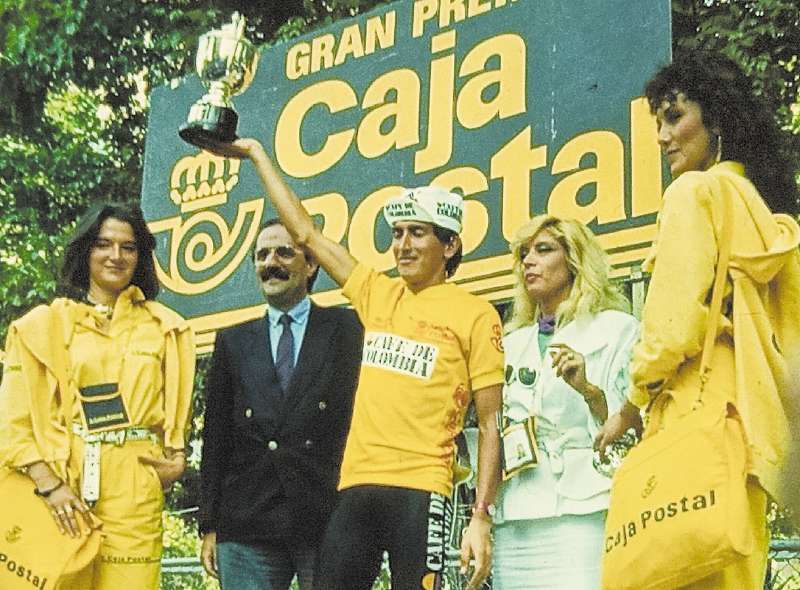 Lucho Herrera, campeón en la Vuelta a España // Archivo El Espectador.