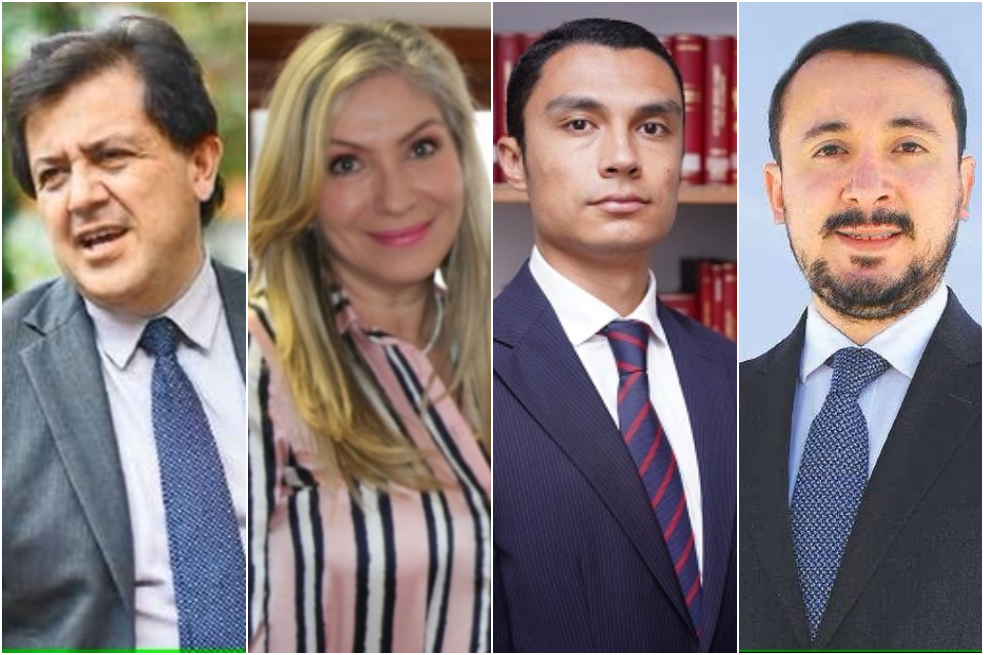Andrés Castro Franco, Liliana Cardona Chagüí, Miguel Ángel González Chávez y Julián Enrique Pinilla Malagón son cuatro de los cinco mejor calificados hasta el momento en el proceso. Roberto José Fuentes Fernandez, quien estaba tercero en la lista, desistió.