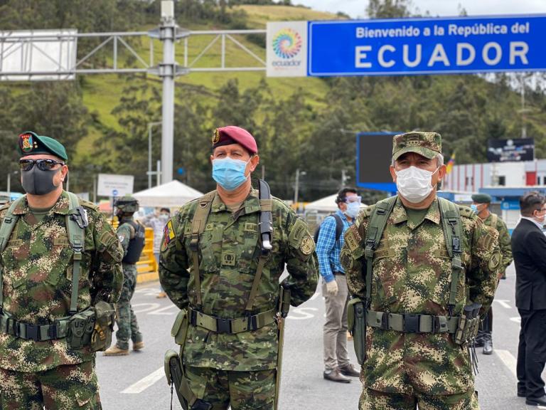 En Nariño, 500 militares se suman al control de los pasos ilegales en la frontera