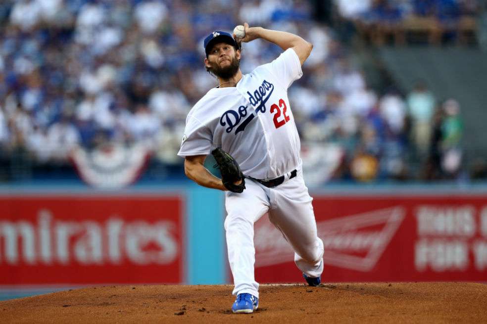 Kershaw, lanzador de Los Ángeles Dodgers. / AFP
