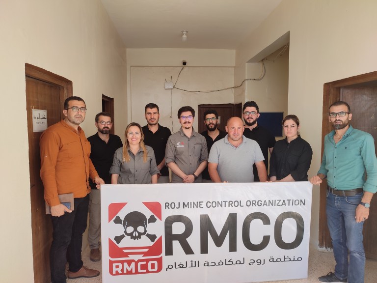 Los colombianos que ayudarán al desminado humanitario en Irak y Siria