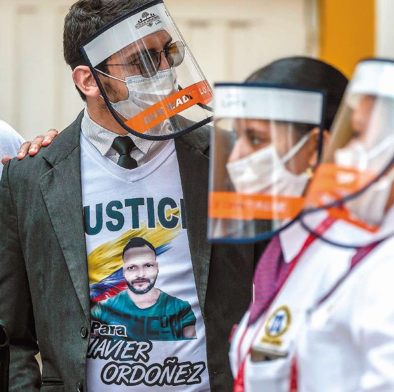 Las exequias de Javier Ordóñez se realizarán de manera privada, a la que asistirán solo familiares.