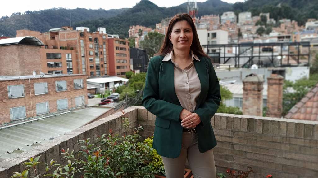 María Isabel Carrascal, gerente del frente de Educación, Empleo y Fomento Empresarial de Compensar.