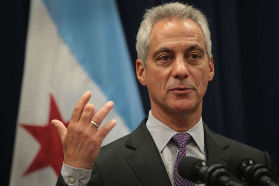 Rahm Emanuel, alcalde de Chicago, una de las mayores ciudades santuario de Estados Unidos. / AFP