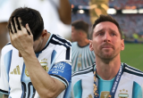 Messi rompió en llanto tras la final del Mundial: las imágenes que dan la vuelta al mundo