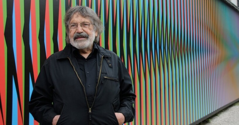 Carlos Cruz-Diez fue un artista venezolano reconocido dentro del movimiento del arte cinético.