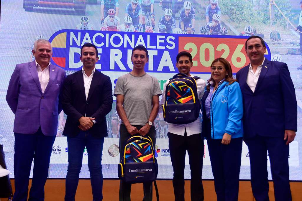 Presentación del Campeonato Nacional de Ciclismo de Ruta 2026 que tendrán lugar en el departamento de Cundinamarca