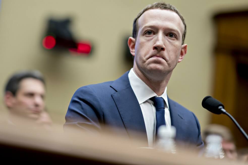 Mark Zuckerberg, jefe de Facebook.