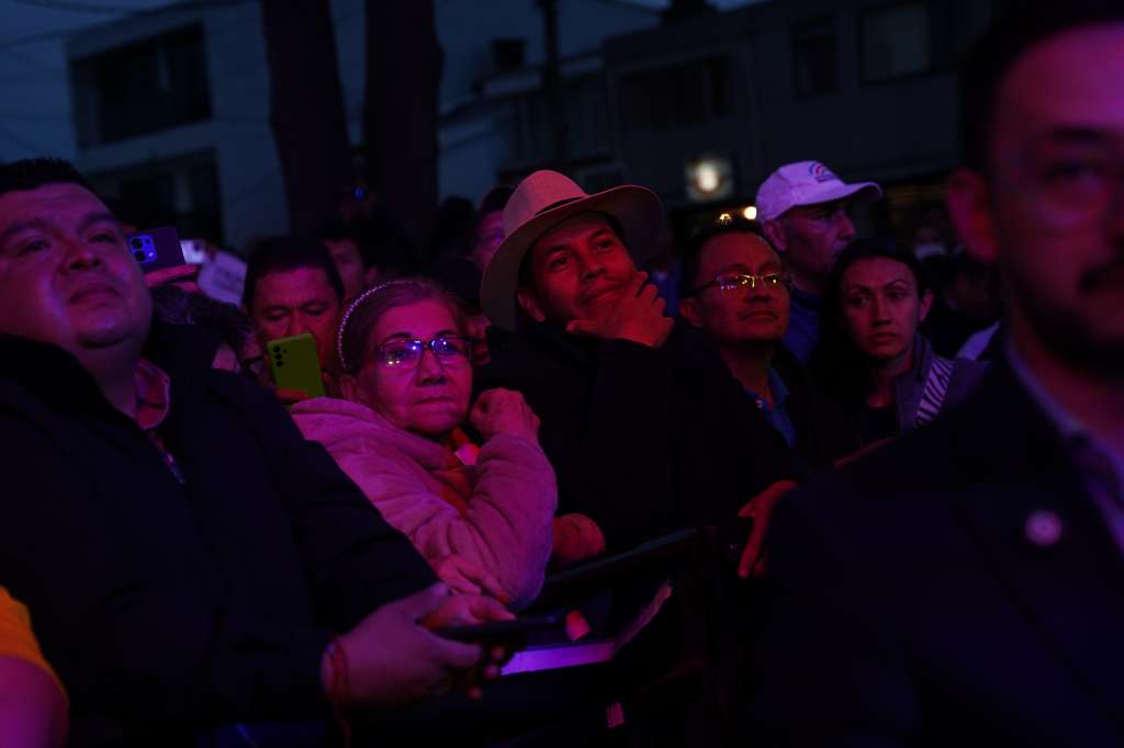 Los seguidores del candidato de Defensores de la Patria son fervorosos, en todo el sentido de la palabra.