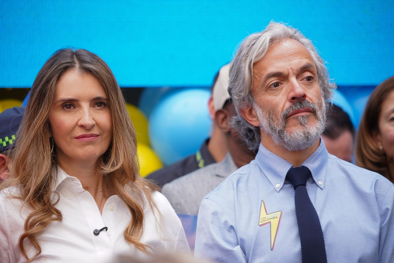 Paloma Valencia y Juan Daniel Oviedo