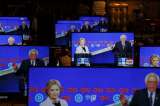 Clinton y Sanders participaron en tenso debate antes de elección interna clave