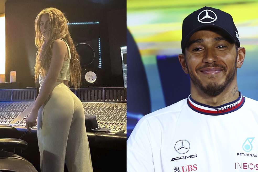 Shakira y Lewis Hamilton estarían juntos en Los Ángeles. Esta foto los delataría