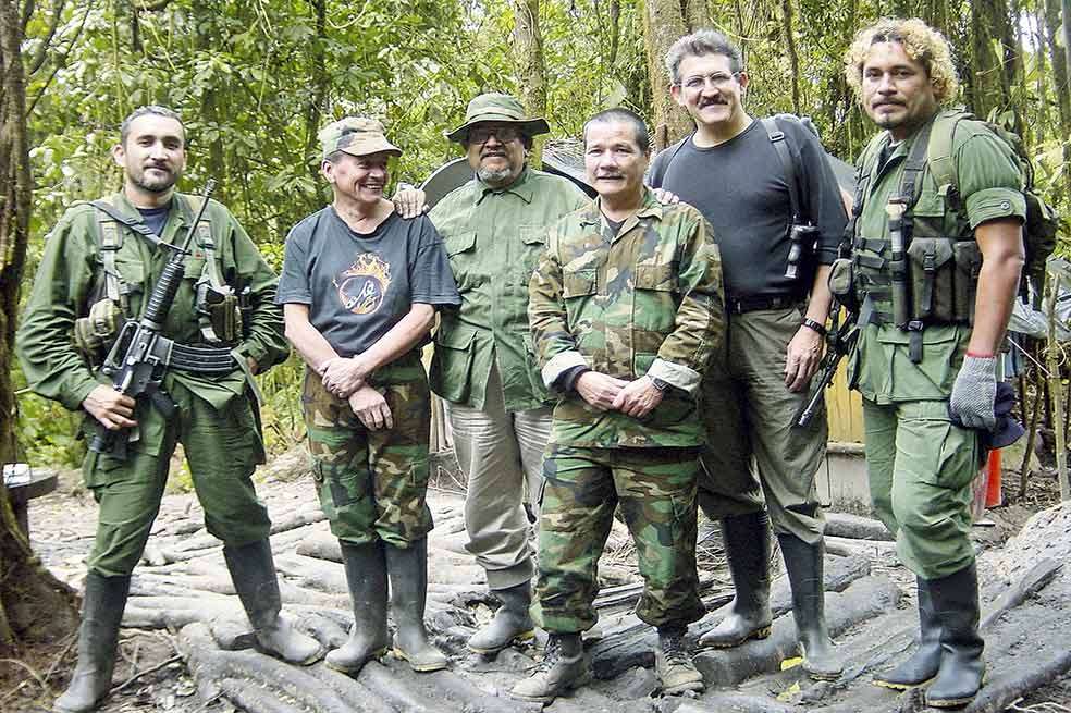 Miembros del Comando Central del Eln en su cuarto congreso, en 2006. / Archivo particular