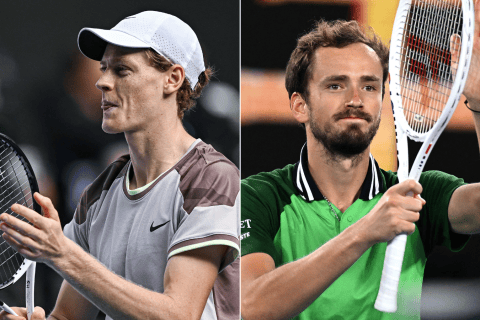 Sinner y Medvedev serán los protagonistas del acto final en el Abierto de Australia