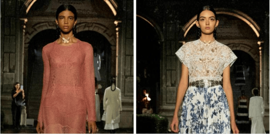 hicieron parte del grupo de modelos que este fin de semana lucieron las creaciones de la colección Crucero 2024 de Dior.