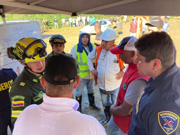 Derrumbes y tragedia por invierno en Chocó enero 13, 2024