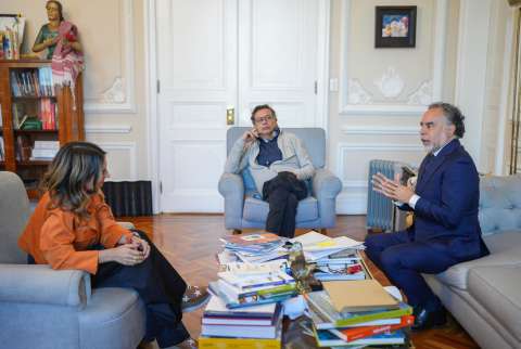 Petro reencauchó a Benedetti en su primera línea de poder para negociar con el Congreso