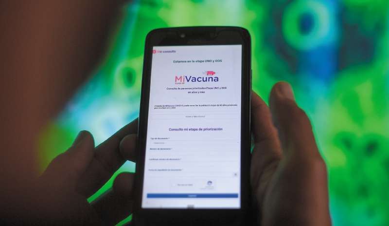 Este es el portal oficial del Ministerio de Salud para consultar y descargar el certificado de vacunación en formato digital.