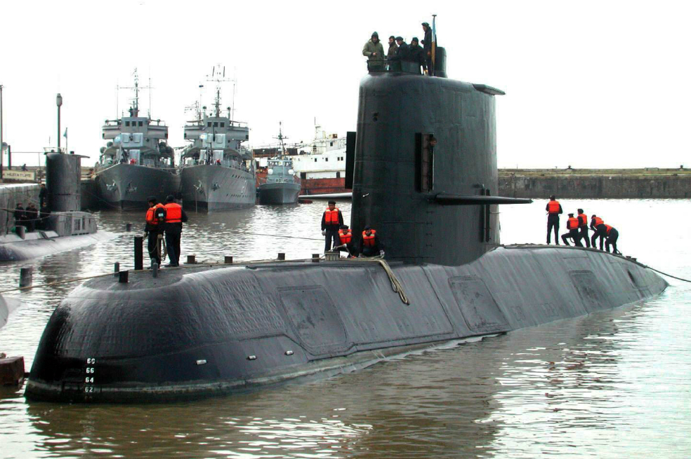 Los restos del submarino ARA San Juan se encontraron el 16 de noviembre de 2018, después de haber desaparecido durante un año. / STR / NOTICIAS ARGENTINAS / AFP