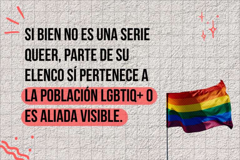 Representación LGBTIQ+ en el elenco de Merlina.