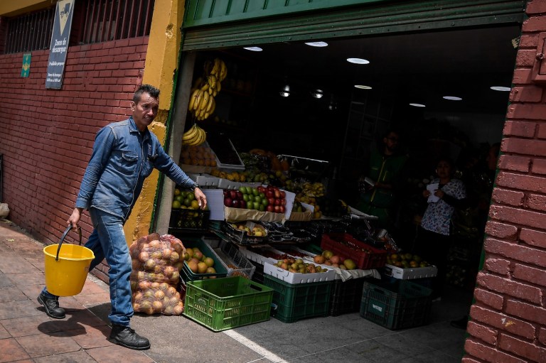 Día 1 de racionamiento de agua en Bogotá,11 de abril de 2024.